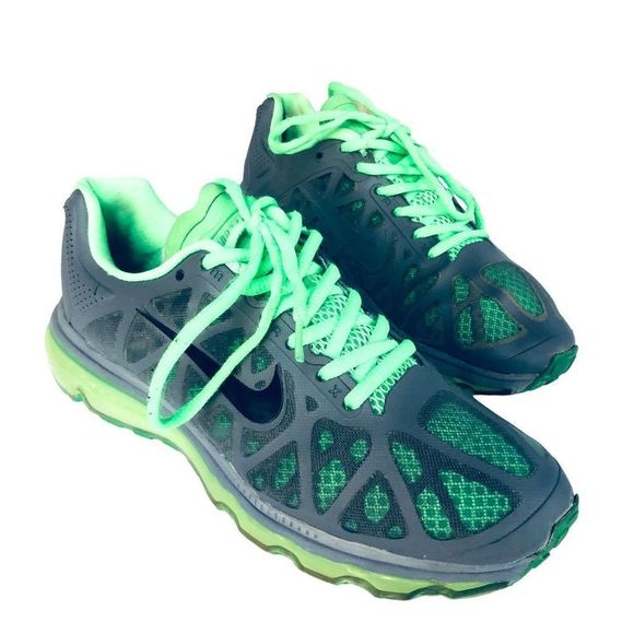 Nike Air Max 2011 Green Up Womans Size 7.5 - Picture 8 of 12